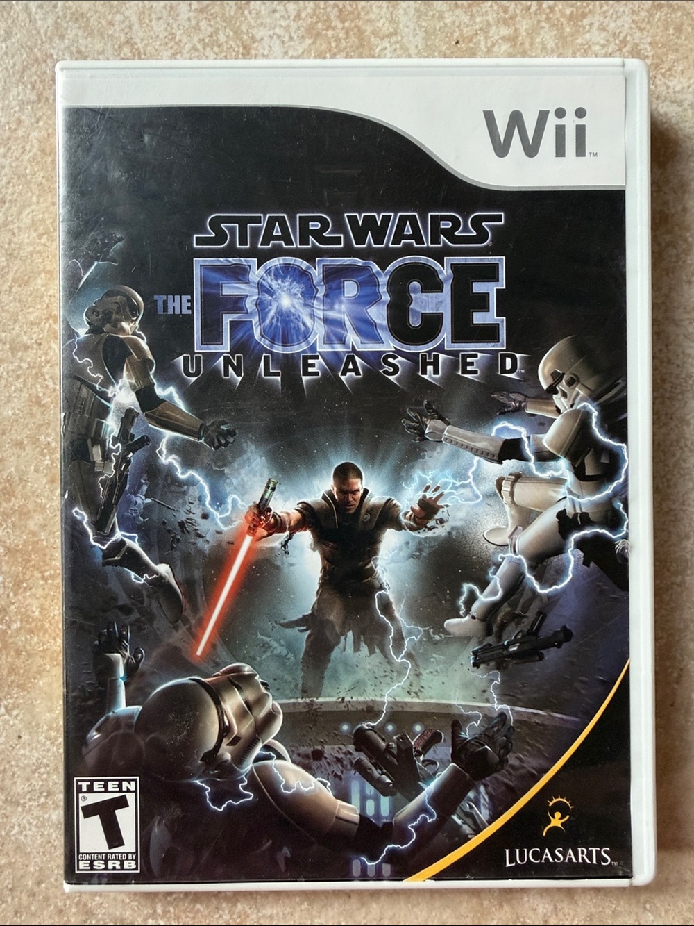 Star Wars: The Force Unleashed (Wii) - LucasArts - Black/White